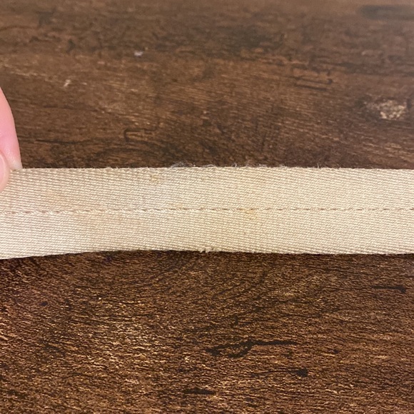 Authentic Coach Legacy Signature Stripe Swingpack Crossbody Bag Khaki Pink - Picture 7 of 17